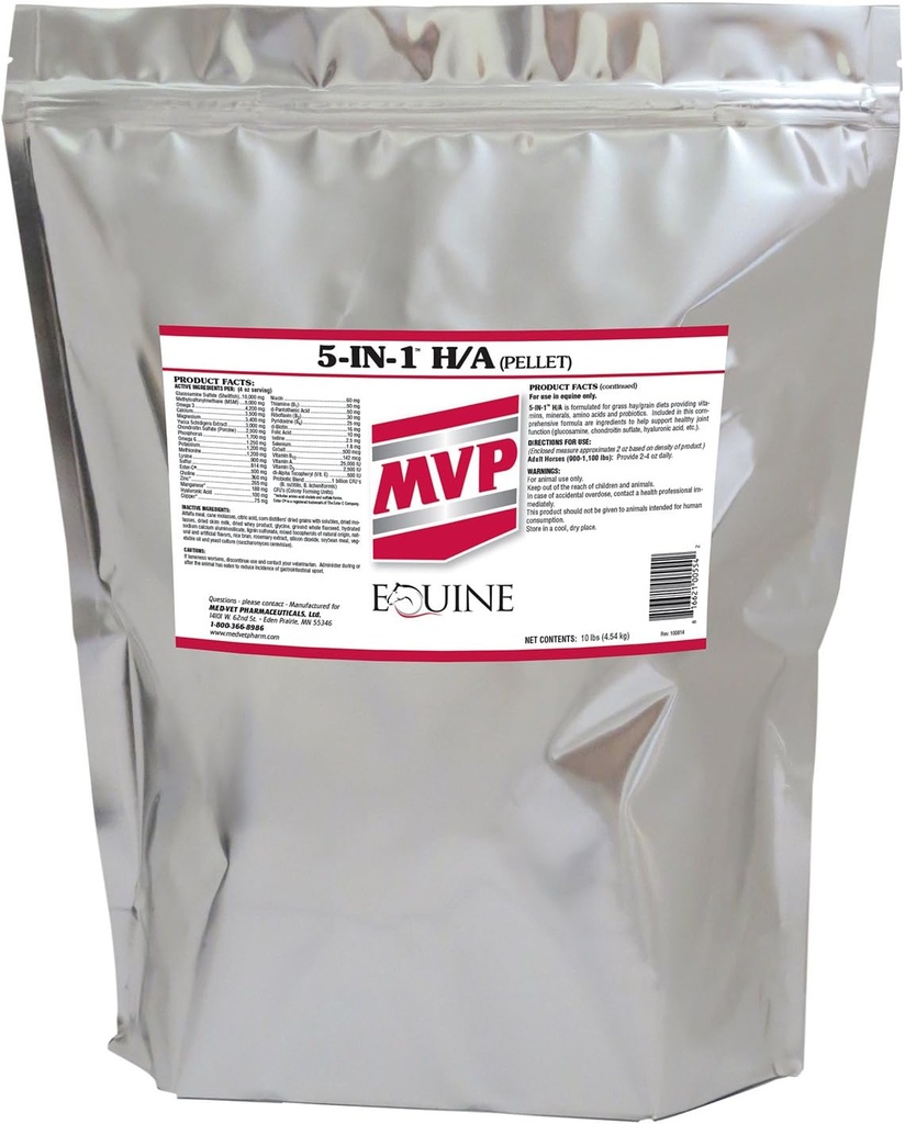 MVP 5-i-1 H/A (10lb) Alt i én støtte for hester.