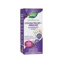 Naturens måte Sambucus Kids Cough Relief +♢ Immune Syrup*, føler seg bedre raskere♢, klinisk bevist sørafrikansk Geranium, med Elderberry Extract, Vitamin C & Zink, Glutenfri, Vegan, 4 Fl Oz