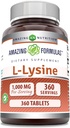 Amazing Formler L-Lysine 1000 Mg 360 Tabletter