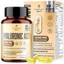 19-i-1 Hyaluronsyrekapsler - Hylunarsyre 1200 mg, med collagen peptider, vitamin C, Phytoceramider - for hud, øyne, gastrointestinal, bein støtte (1 pakke)