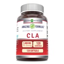 Amazing Formler CLA Aminosyre Supplement | 1000 Mg per servering | Softgels | Ikke-GMO | Glutenfri | laget i USA (1 Pakke, 240 Count)