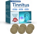 Tinnitus Relief for ringing øre, Tinnitus Relief ørelapper, naturlig tinnitus behandling for øreringsrelieff, effektivt redusere ørestøy og fremme sunn hørsel, 50PCS