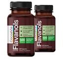 CocoaVia Cardio Helse Supplement, 60 dager, 500 mg Cocoa Flavanols, støtte hjertehelse, økt nitric oksid, blodsirkulasjon, energi, vegansk, mørk sjokolade, 120 kapsler