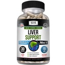 Kaya Naturals Liver Cleanse Detox & Reparasjon - Melk Thistle Supplement - Liver Detox for kvinner og menn - Artichoke Extract og Dandelion Root Capsules - 30 Count