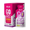 BARE PERFORMANCE NUTRITION, BPN Go Gel Endurance, 24g karbohydrater og 100 kalorier per pakke, Vegan + Glutenfri løpegel, 10 enkeltserving pakker, koffeinert blandet berry