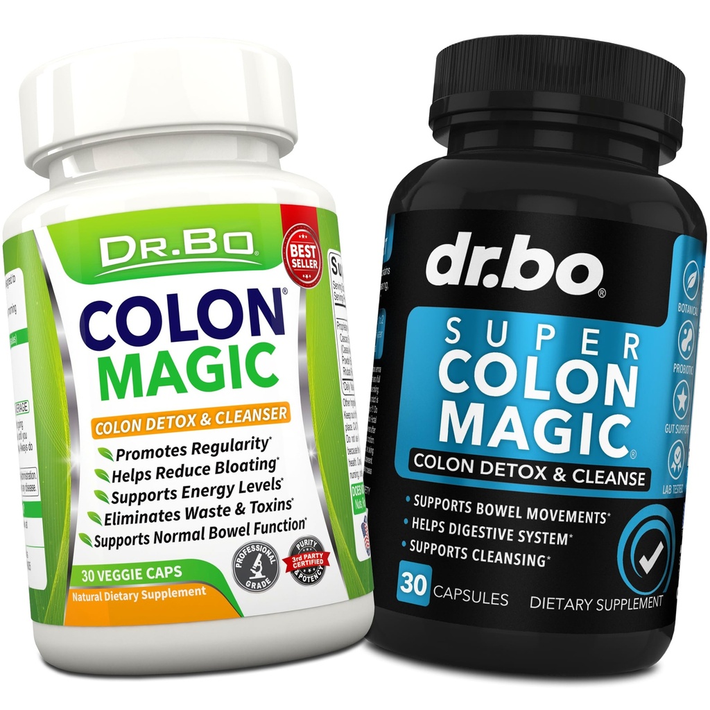 Colon Cleanser Detox Supplement Capsules - 15 dagers Colon rengjøring piller og probiotiske daglige herbal rengjøring - Naturlige Bowell bevegelse kosttilskudd for intestinal mage Bloating Digestive Gut støtte