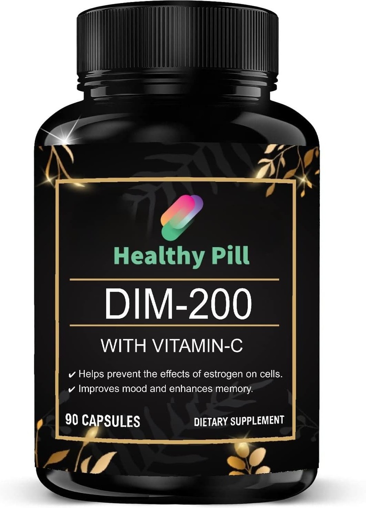 Estrogen Balance for kvinner og menn Acne Kosttilskudd, Menopause støtte, Antioksidant støtte | Ikke-GMO, Vegan, Soja Gratis | 90 kapsler
