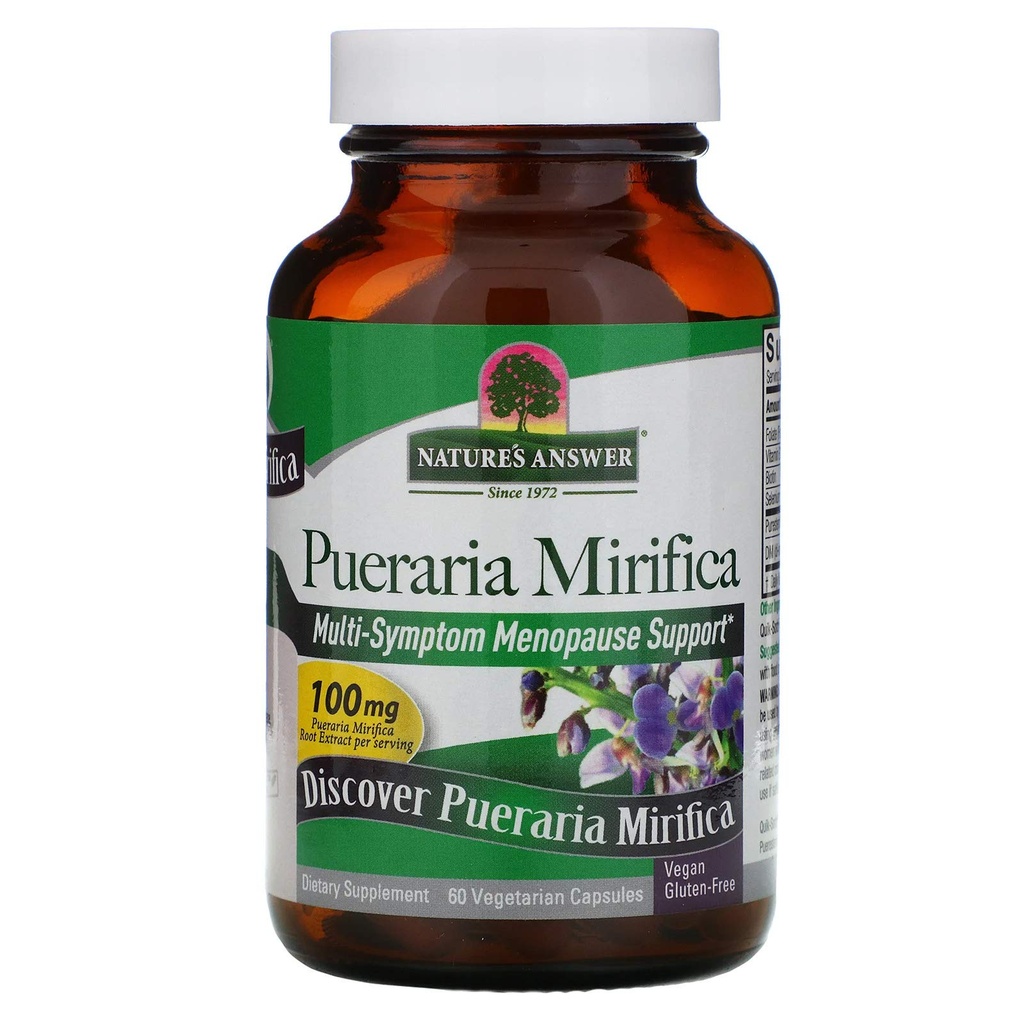Naturens svar Pueraria Mirifica Vegetariske kapsler, 60-talls