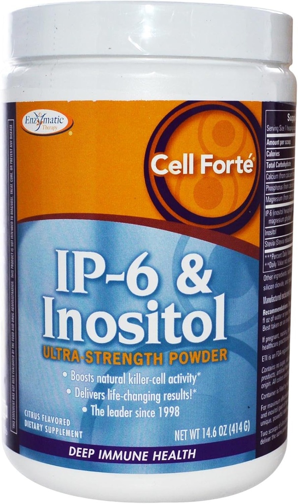 Enzymatisk terapi - Cell Fort w/IP-6 & Inositol pulver - 14,6 oz