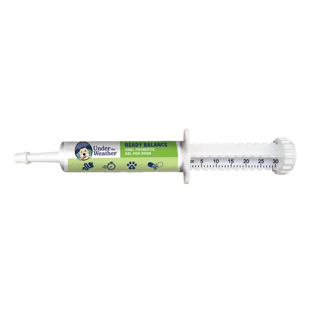 Under været Kjæledyr klar balanse for hunder ® Oral Probiotic og Prebiotic Gel