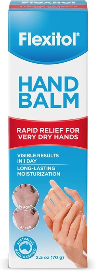 Flexitol hånd Balm, rik moisturizing håndkrem, 2,5 Ounce Tube