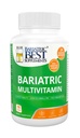 Bariatrisk multivitamin med jern for post-gastrisk bypass og ermekirurgi, energitilskudd, 90 tabletter, 24 essensielle næringsstoffer, formet av bariatriske operasjoner per ASMBS Retningslinjer