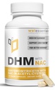 Dihydromyricetin DHM med NAC - 650mg x 60 kapsler - 300mg N-acetyl-cysteine, 350mg Dihydromyricetin - Max styrke kosttilskudd for leverstøtte, Hydration