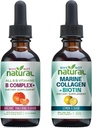 Hvorfor ikke naturlig vitamin B kompleks flytende dråper og marine flytende kollagen for hår, hud og negler