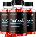 (3 Pack) TruGenix Gummies, TruGenix Gummies for menn, Offisielle TruGenix Gummies Avansert formel, TruGenix ACV Gummies, TruGenix støtte Supplement Gummies, Premium Formula, 180 Gummies i 3 måneder