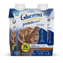 Glucerna Protein Smart Diabetes Care Shake, Sjokolade, Diabetisk Måltid Erstatning for å støtte Blood Sucker Management, 30g Protein, 150 kalorier, Klar til å drikke, 11-fl-oz flaske, 4 Pack