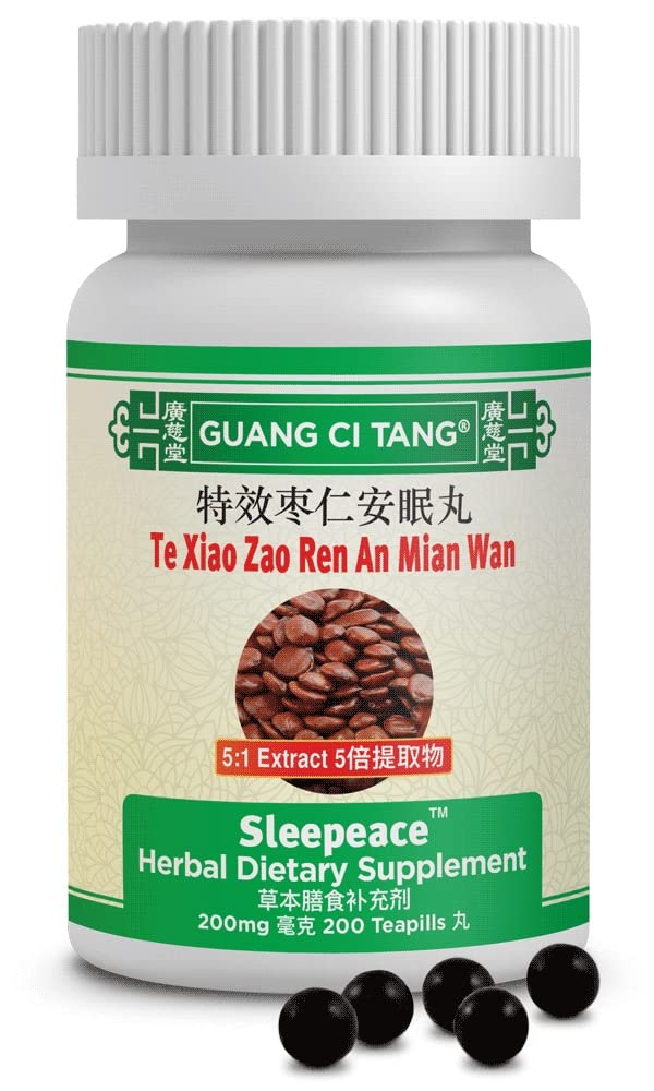 Guang Ci Tang ActiveHerb - Sleepeace Te Xiao Zao Ren en Mian Wan - 200 piller