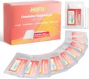 Vaginal pH-teststriper med sterile svaber, feminin helse Vaginal pH-teststriper sett, Vaginal PH Balance og Yeast Infeksjon Test, individuelt pakket BV teststriper for kvinner, 10 poser