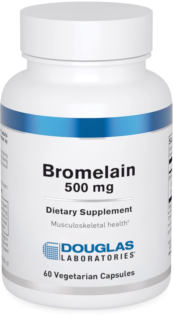 Douglas Laboratories Bromelain | 500 mg - Støtter skjelettsystem | 60 Kapsler
