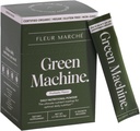 Fleur Marche Green Machine Super Greens Powder Packets - Organic Greens, Fruit & Probiotika - Supermat for Digestion, Energi, Mikrobiom Support & Detox - På-The-go Grønn Juice - 14 Packets