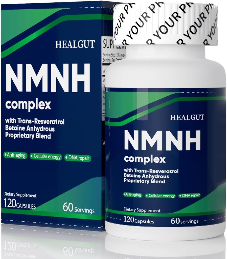 Kompleks NMNH Premium NAD Supplement for anti-aldring gjennombrudd