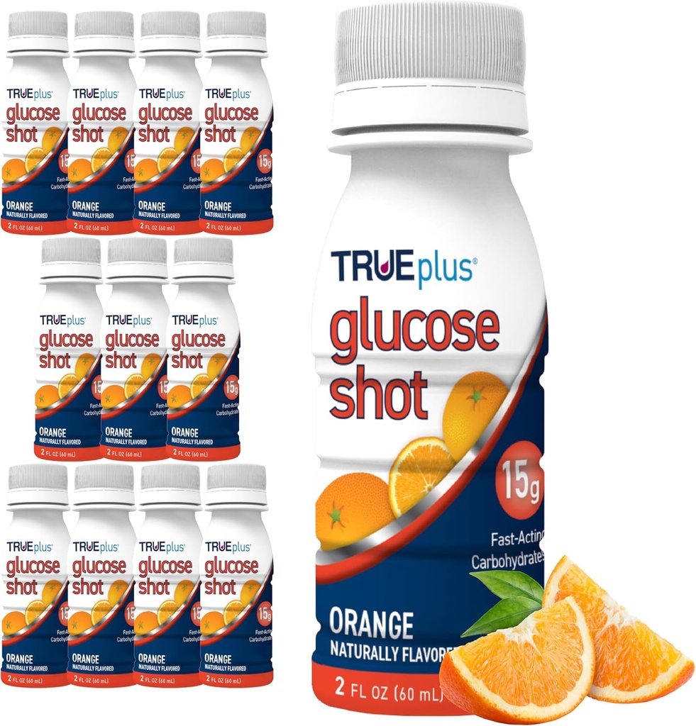 TRUEPlus Glucose Shots 12 flasker - Orange