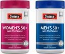 Sveitsisk daglig multivitamin for menn og kvinner 50 og over Combo