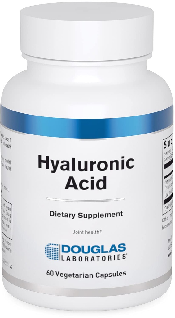 Douglas Laboratories Hyaluronsyre ® 70 mg Hyaluronsyre for ledd og hud helse ® 60 kapsler