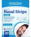 Nasal pustende strimler, Clear Large 30 ct | Virker umiddelbart, Nasal kongestion relief, stopper snorking, kald og allergi
