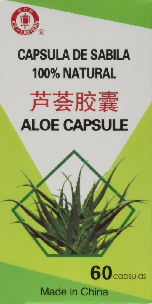 Kinesisk 100% naturlig Aloe Vera Extract Herbal kapsler