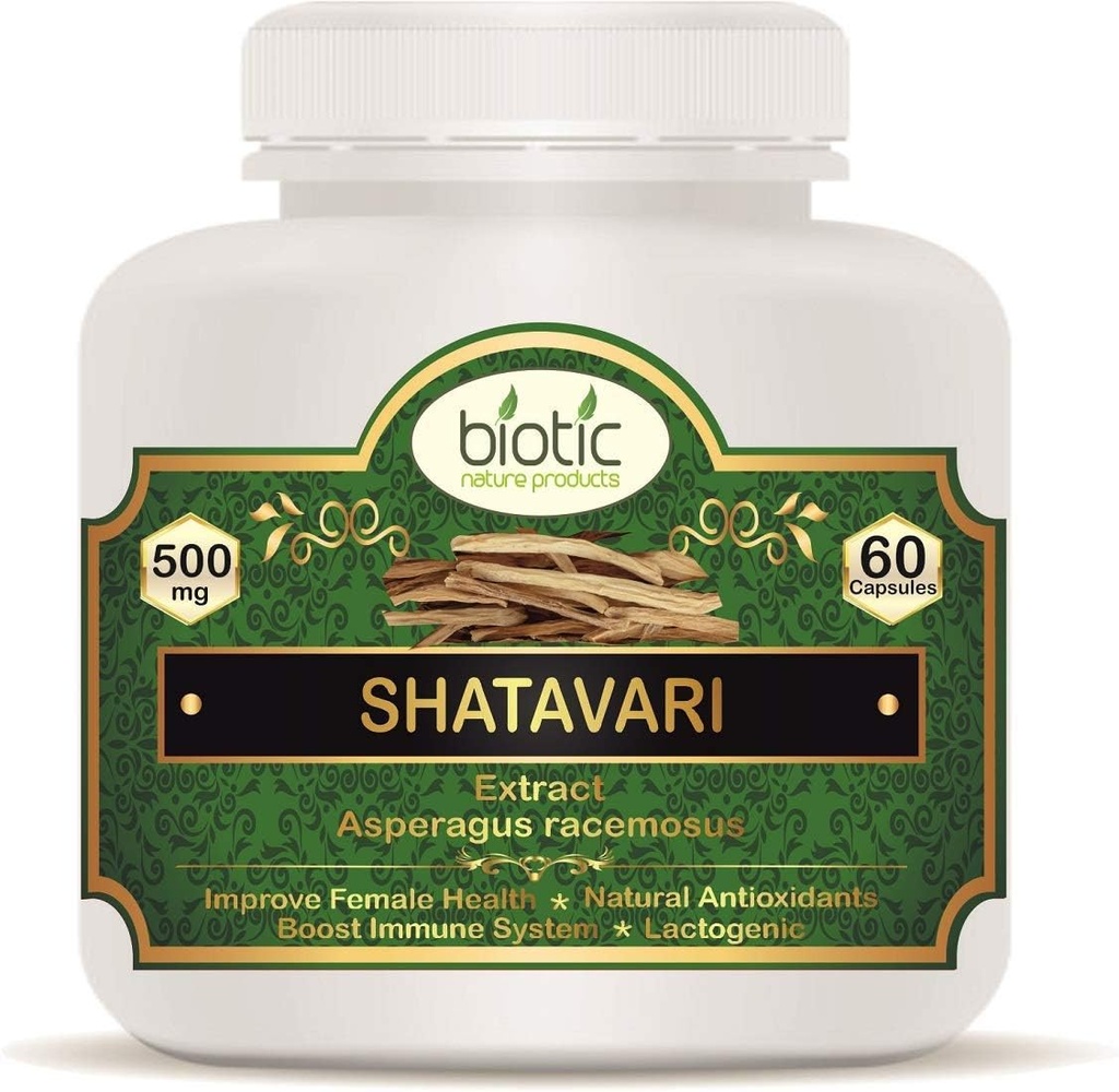 Generisk KEN Shatavari Kapsler 500mg - 60 Veg Kapsler