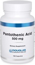 Douglas Laboratories Pantothenic Acid 500 mg vitamin B5 å støtte cellulære energiproduksjon og metabolisme* 100 kapsler