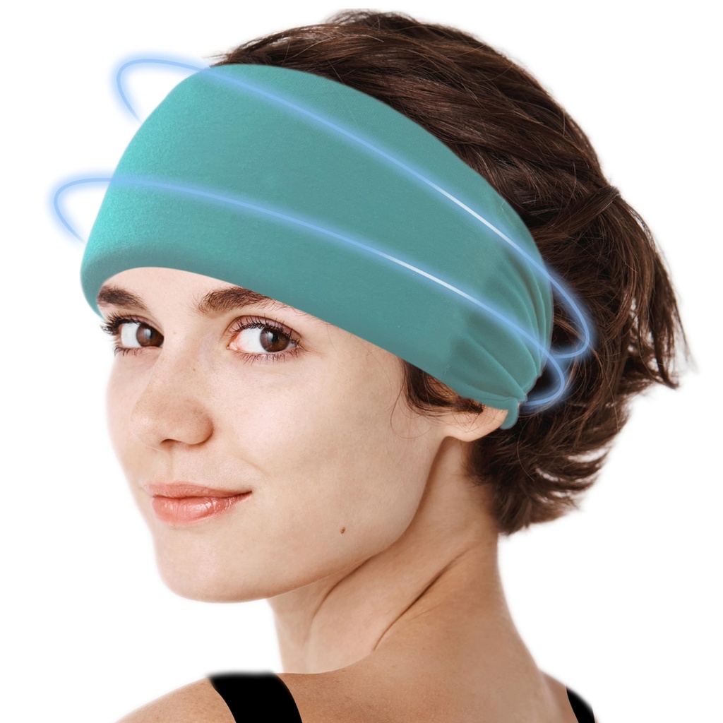 Crimmy Migraine Hodepine Relief Cap, kjøling Gel Headband Hals Wrap Hat Maske, Soothing Ice Pack hode ansiktskold komprimering for strekkstress & henger