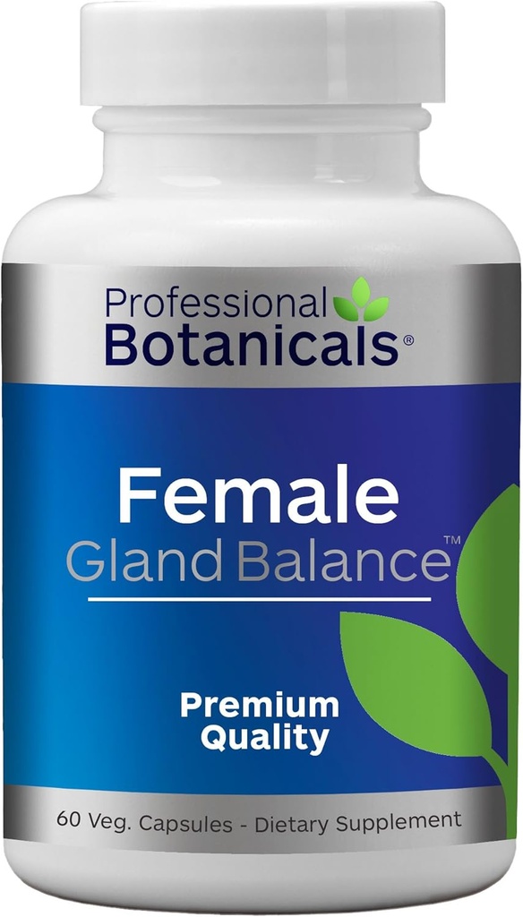 Kvinne Gland Balance - Hormon Support - 60 Vegetariske kapsler