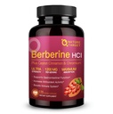 NATURE TARGET Berberine HCl 1200 mg, Berberine Supplement med Ceylon Cinnamon, Chromium - støtter immun, gastrointestinal og hjerte helse, ikke-GMO, 120 kapsler
