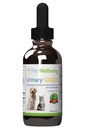 Kjæledyr velvære urin gull for hunder - Vet-formulert Multi-Herb Urin Tract Support - Blader Helse og urinsystem velvære - Naturlig hund Supplement - flytende formel 2 oz (59 ml)