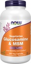 NU Mattilskudd, Glukosamin og MSM (GreenGrown® Glukosamin), Vegetarisk, 240 Veg Kapsler