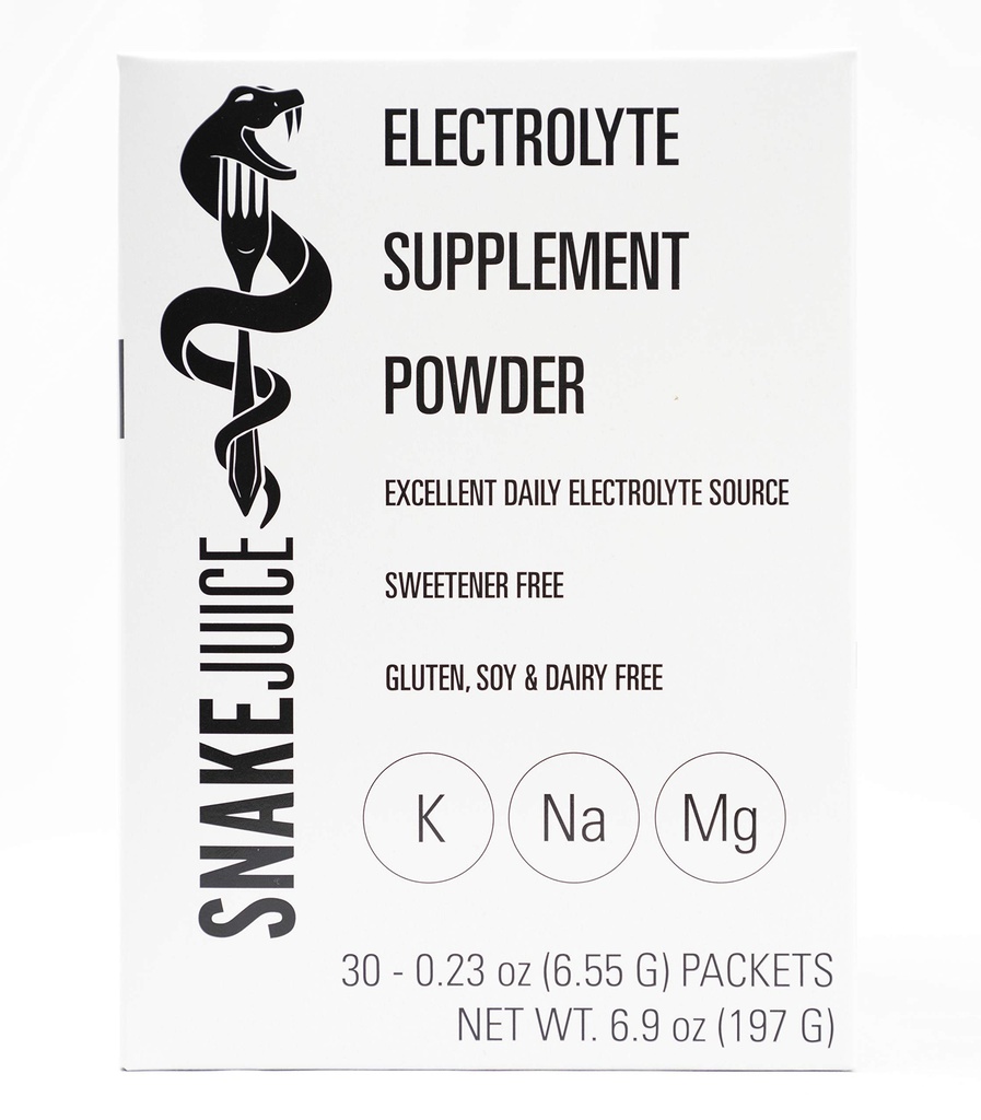 Keto Diet Elektrolytt pulver, ikke-flavorert, Faste-Focated Supplement Drikkeblanding, 30 Easy-Open Packets