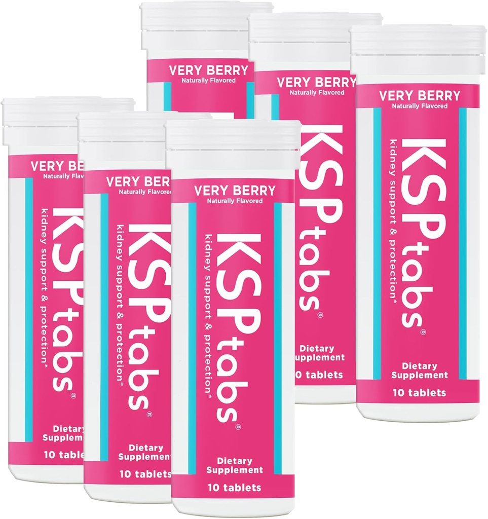 Hydration & Nyre Helse Tabletter - Veldig Berry - 6 Pakke