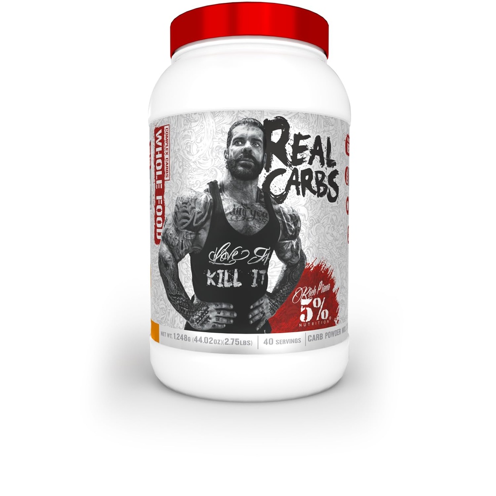 5% ernæringsrik Piana ekte karbohydrater med ekte matkompleks karbohydrat pulver, langvarige lav glykemisk energi for pre-workout / post-workout gjenoppretting måltid, 2,75 lb, 40 serveringer (Sweet Potato Pie)