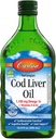 Carlson - Cod Liver Oil, 1100 mg Omega-3s + A & D3, Wild-Caught Norsk Arctic Cod-Liver Oil, Sustainly Sourced Nordic Fish Oil Liquid, Unflavored, 500 ml (16,9 Fl Oz)