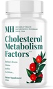 MICHAEL 'S Health Naturopatiske Programmer Kolesterol Metabolisme Faktorer - 90 Tabletter - Hjelper Forbedre Sirkulasjon - Statin & Rød Yeast Rice Gratis - 15 Serveringer