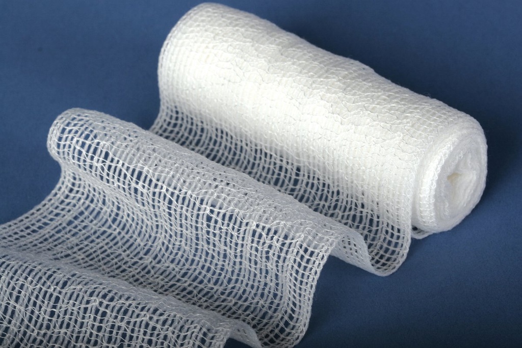 Medline sterile konforming stretch gaze bandages, 6" x 80", ideell for sårpleie, pakke med 48
