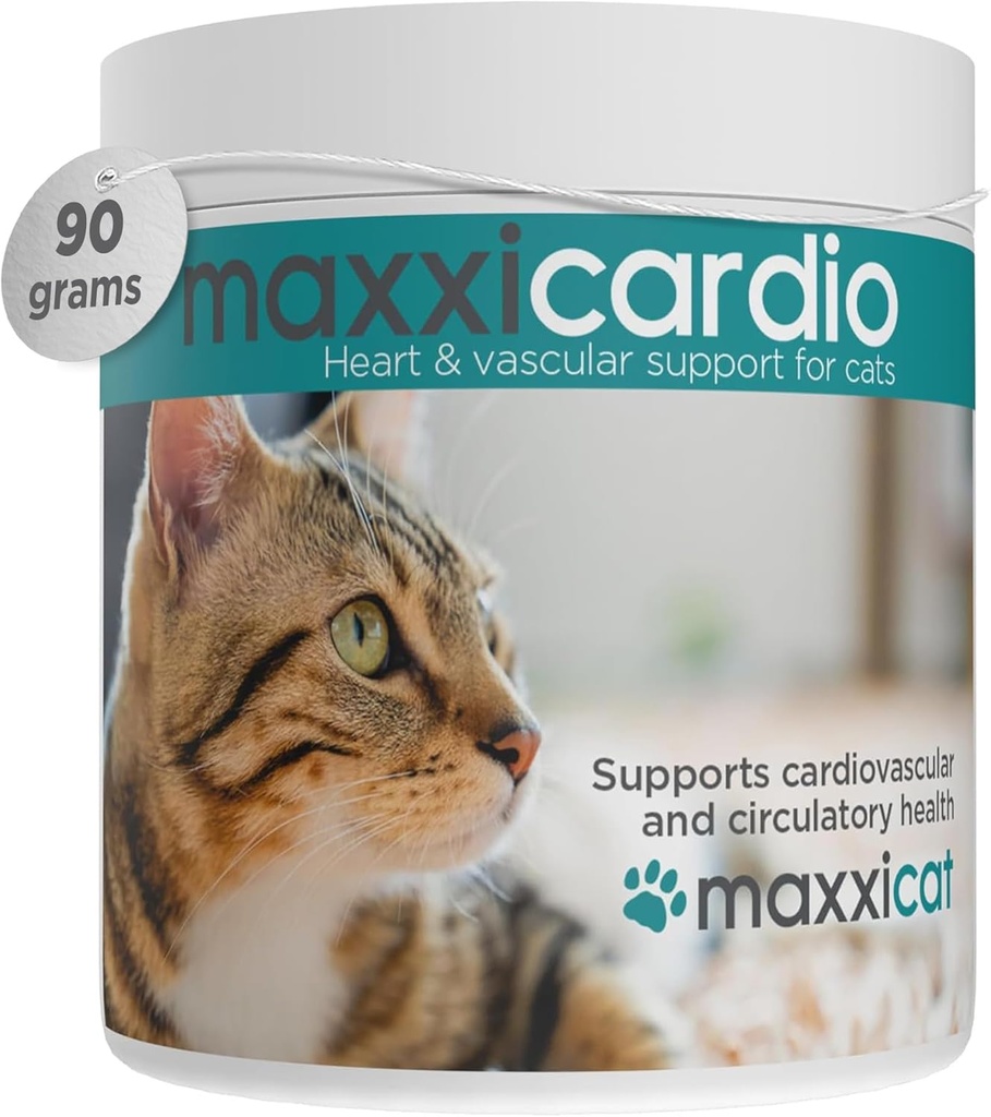 maxxipaws maxxicardio hjerte & kariovaskulære pulver Supplement for katter, 3,2oz