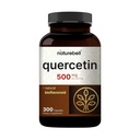 NatureBell Quercetin 500mg Per servering, 300 kapsler | Ultra Styrke Bioflavonoid Supplement for immunstøtte | Tredjeparts testet, ikke-GMO, Glutenfri