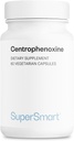Supersmart - Centrophenoxine 500mg per dag (DMAE & pCPA) - Nootropics Supplement ikke-GMO & Glutenfri - 60 Vegetariske kapsler