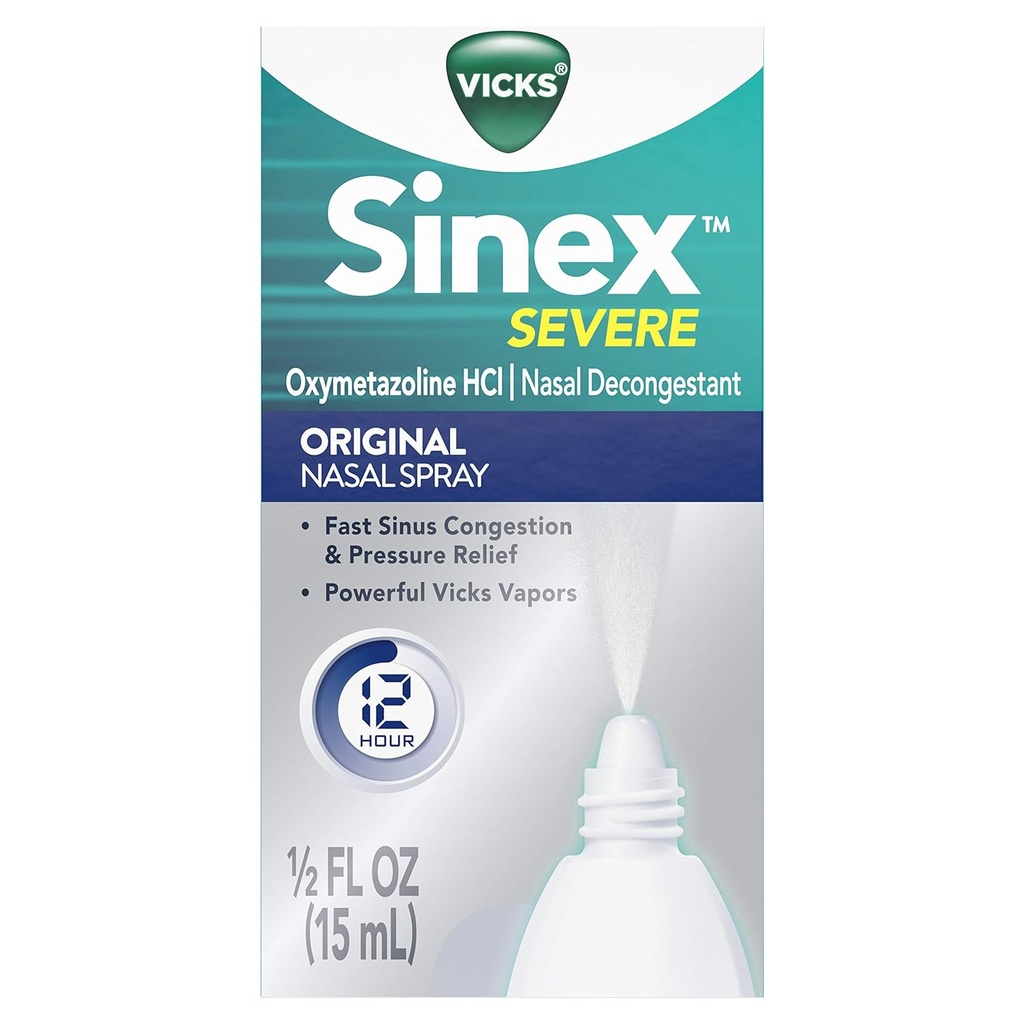 Vicks Sinex Alvorlig Nasal Spray 0.50 oz