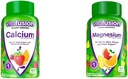 Vitafusion Chewable Kalsium Gummy vitaminer for bein og tenner støtte, frukt og krem flavored, Amerikas nummer 1 Gummy Vitamin merkevare, 50 dagers forsyning, 100 greve og magnesium Gummy Supplement, 60ct