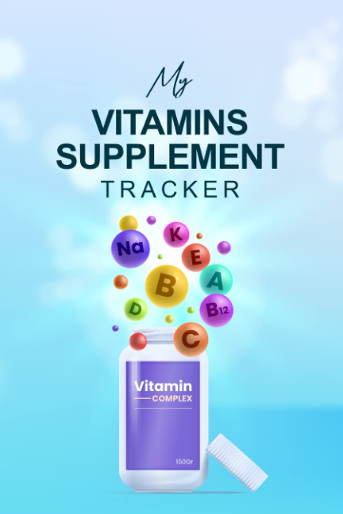 Min vitaminer Supplement Tracker: Ukens logg av kosttilskudd og vitamininntak, Logbook