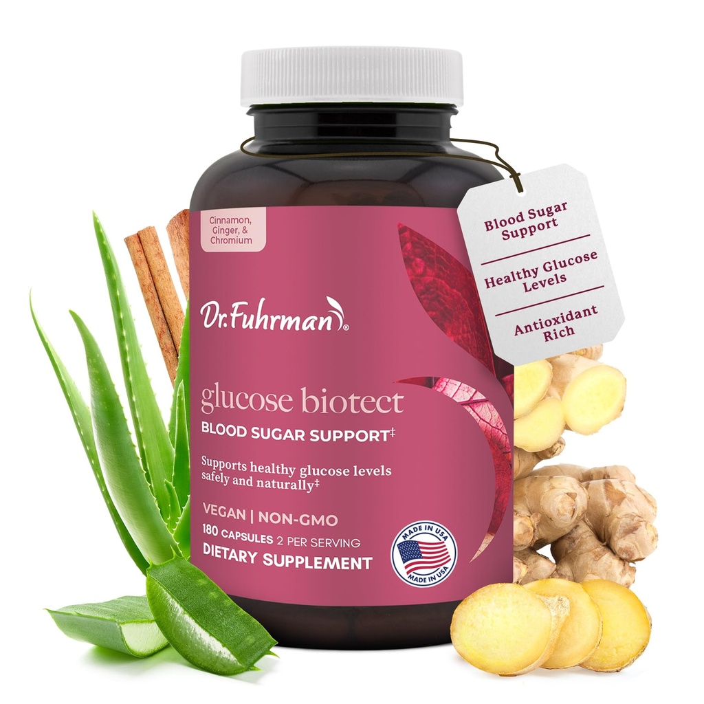Dr. Fuhrman glucose Biotect naturlig blodsugar støtte 180 kapsler